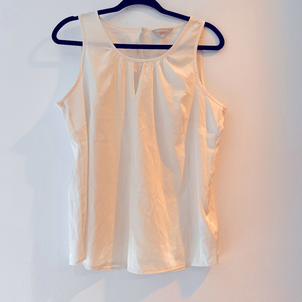 Womens Banana Repubilc cream dress medium tank top